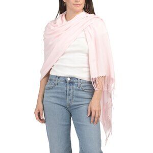 FATTORSETA Baby Pink Made In Italy Pashmina